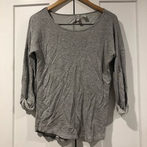Gray sweater